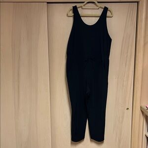 All in Motion Black Sleeveless Jumpsuit
